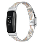 Fitbit Inspire 2, 1  Steel Band - Durable Metal Strap