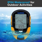 SUNROAD FR510 Handheld GPS Navigation Receiver Portable Handheld Digital Altimeter Barometer Compass Camping Hiking Tool