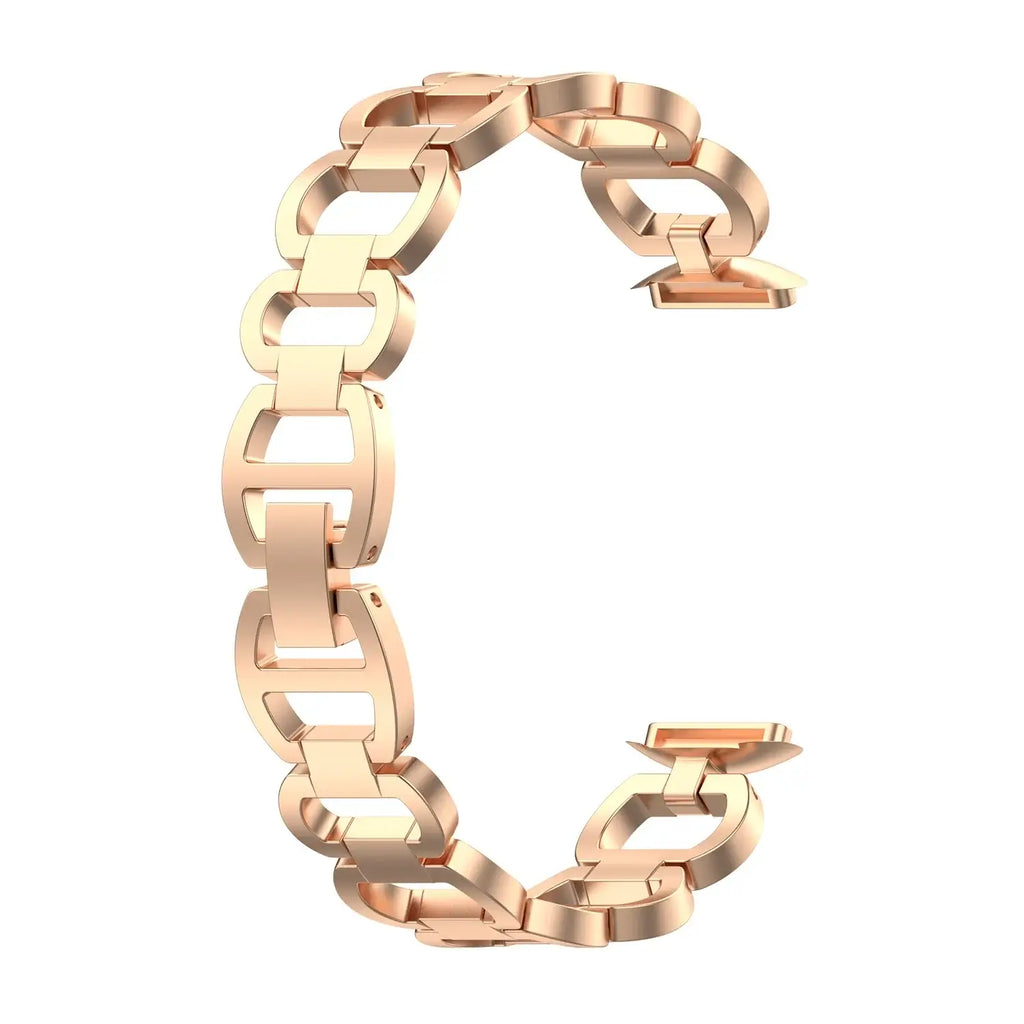 Stainless Steel Fitbit Luxe Band - Sleek Premium Design - SJB-DIAMOND ELITES