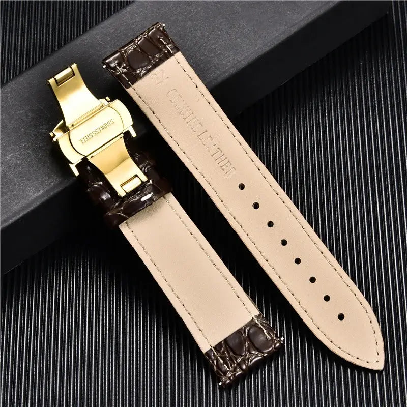 Ticwatch Crocodile Pattern Leather Band - Rugged and Durable - SJB-DIAMOND ELITES