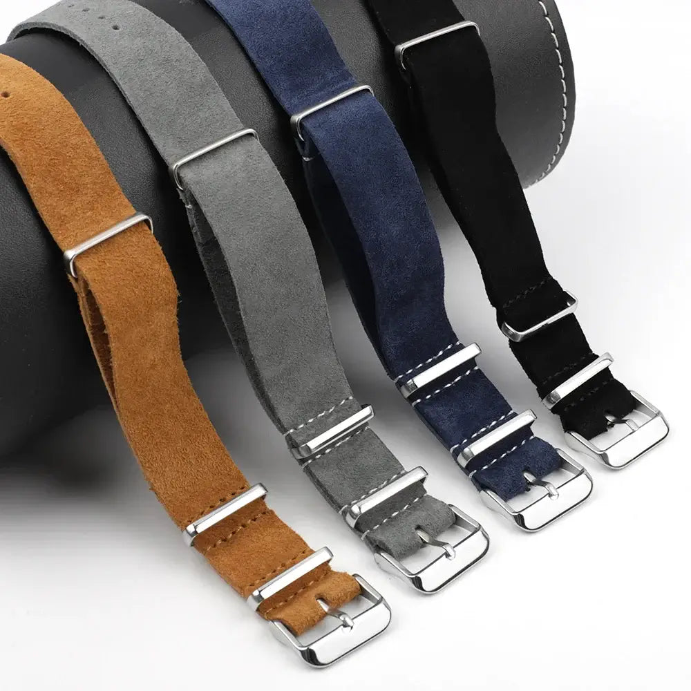 Suunto Suede Leather Strap - Durable, Comfortable, Rugged - SJB-DIAMOND ELITES