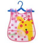Modern Interesting Cartoon Adjustable Baby Bibs Waterproof Lunch Feeding Bibs Baby Cartoon Feeding Cloth Children Bib For Kids