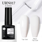 UR SUGAR 7.5ml Nude Glitter Color Gel Nail Polish Winter Warm Color Series Semi-permanent Varnish Professionals Manicure