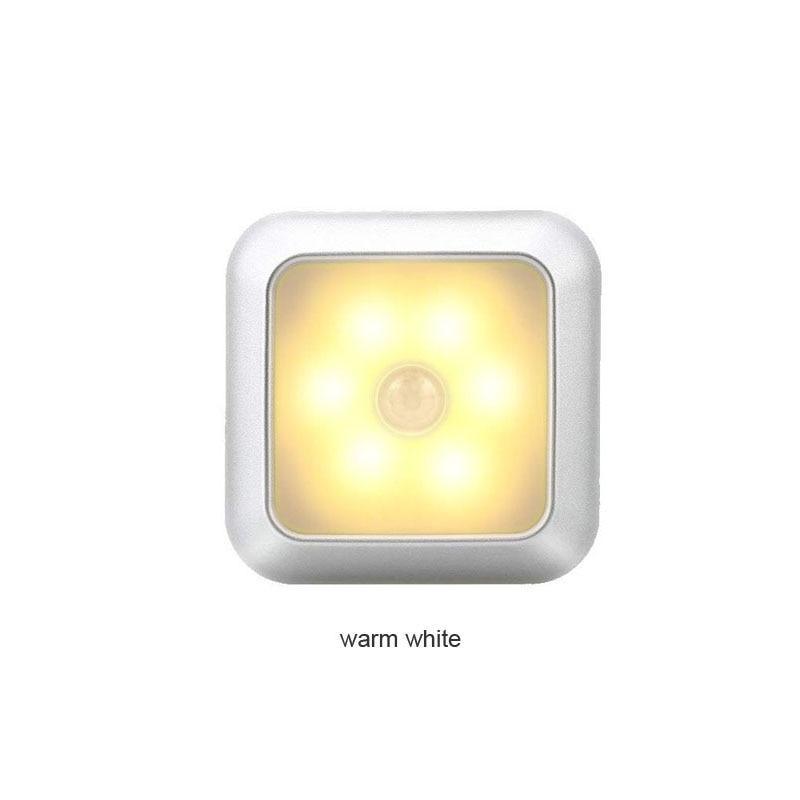 STEVVEX Wireless LED Pair Lamps with Motion sensor night lights lamp bedroom water closet Cabinet Corridor  Stairwell  Entrance battery lights - SJB-DIAMOND ELITES