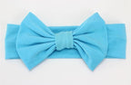 Headband Knitted Cotton Children Girls Elastic Bow Hair Bands Turban for girl Headbands