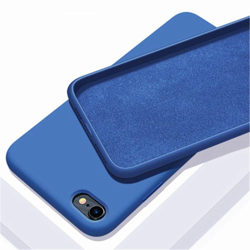 Soft-Touch Full-Body Protection Case For iPhone Case for iPhone 14 13 12 Pro Max Mini Cover Silicone Phone Case for iPhone Flexible Ergonomic Case Design  for iphone Stevvex