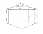 3F UL GEAR LanShan 2 pro 2 Person Outdoor Ultralight Camping Tent 3 Season Professional 20D Nylon Both Sides Silicon Tent
