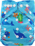 Baby Cloth Diapers Reusable Nappies Character Unisex Baby Care Pants Waterproof Pocket Cloth Diaper For Baby