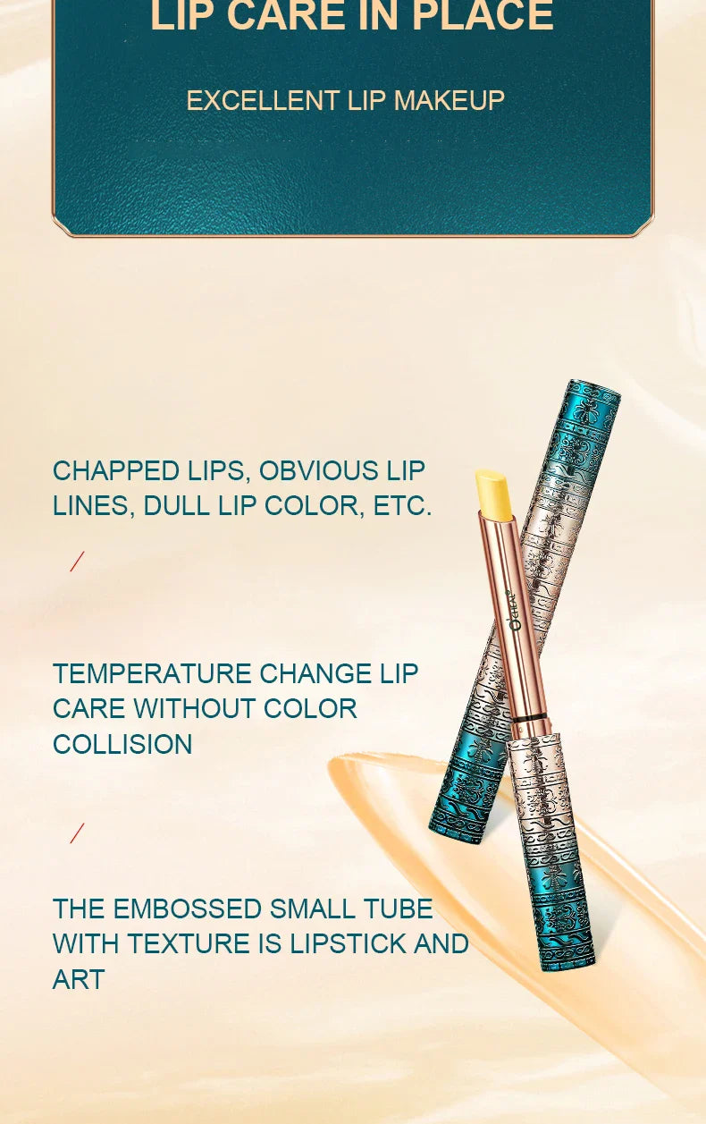 O‘CHEAL Moisturizing Lip Balm Long Lasting Nutritious Lipstick Temperature Change Care Magical Hydrating Lips Gloss Mask Lootquake LLC