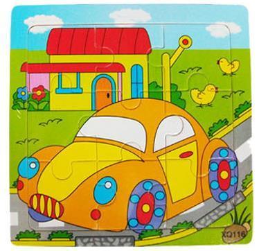 1 Pcs Animal Wooden Puzzles For Children In Wooden 3D Mosaic Puzzles Kids Educational Toys Design  For Baby Birthday Gifts - SJB-DIAMOND ELITES