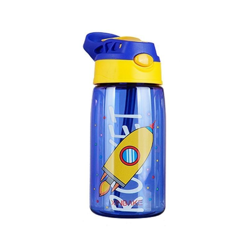 Kids Cartoon Leakproof Creative Baby Feeding Water Cup With Straws For Children Bright Colors Durable Kid Bottles Stevvex