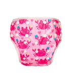 Baby Reusable Swimming Diapers Cartoon Swimwear Children Adjustable Summer Nappy Pants Diaper for Babies