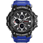 Men's  Sports Watches Top Brand Luxury Military Quartz Watch Men Waterproof 50M Shock  Digital Whats Relogio Masculino - SJB-DIAMOND ELITES