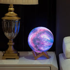 STEVVEX  New3D Print Star Moon Colorful Lamp  With Change Touch Option Home Decor Creative Gift Usb Led Night Light Galaxy Lamp Birthday Gift Lamp - SJB-DIAMOND ELITES