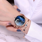 Fashion Women's Smart Watch Waterproof Wearable Device Heart Rate Monitor Sports Smartwatch For Women Ladies - SJB-DIAMOND ELITES