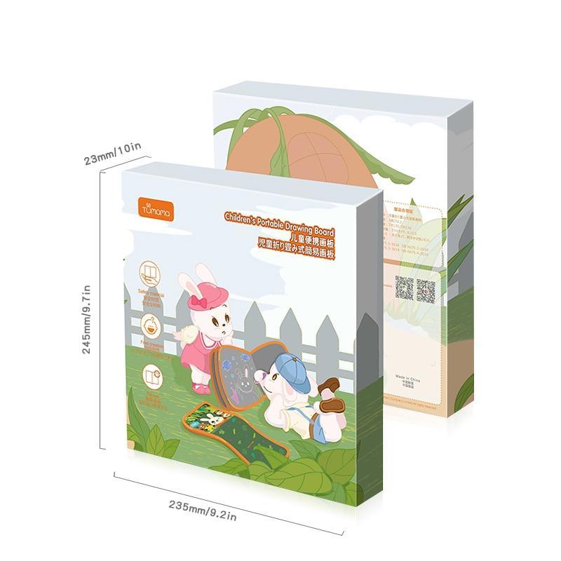 Modern Popular Kids Baby Education Skill Book  Drawing Board Book Animal Coloring Book  Blackboard Painting For Kids - SJB-DIAMOND ELITES
