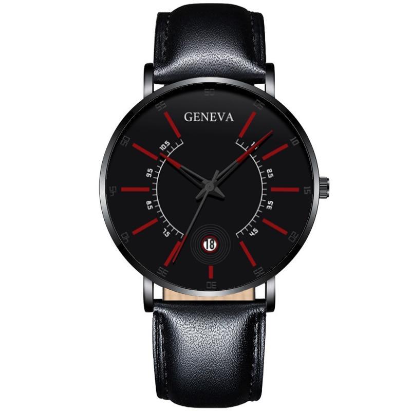 Men Watches Luxury Fashion Mens Business Watch Ultra Thin Stainless Steel Mesh Belt Quartz Wrist Watch For Men's and Boys - SJB-DIAMOND ELITES