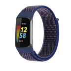 Fitbit Charge 5 6 Nylon Velcro Band - Durable Comfortable Strap - SJB-DIAMOND ELITES