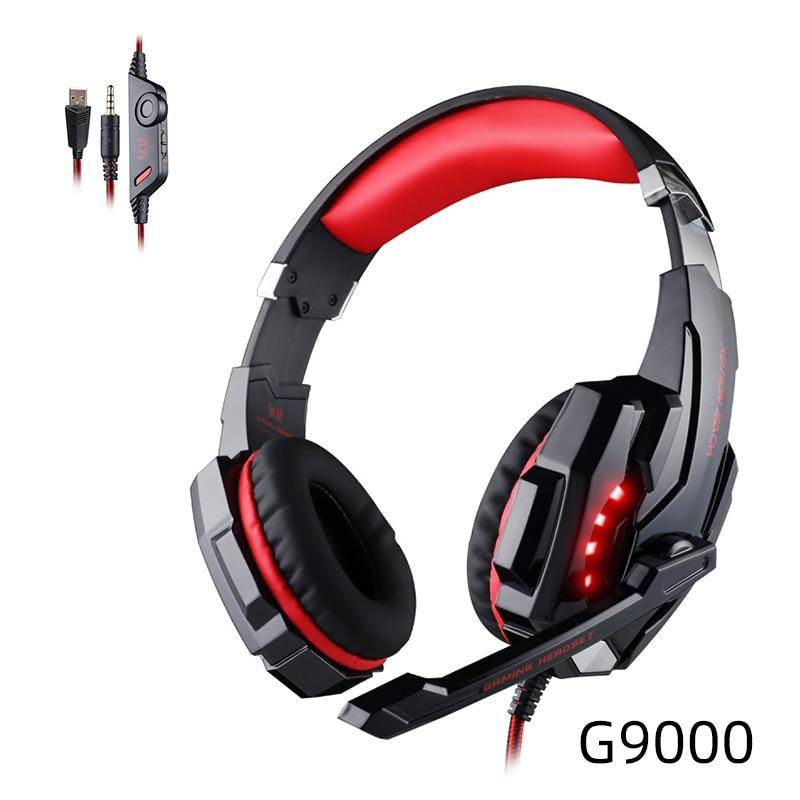 Modern Luxury Gaming STEVVEX Headset over-ear Game Earphones Wired gaming headset microphone Deep bass stereo headphones for PC and GAming - SJB-DIAMOND ELITES