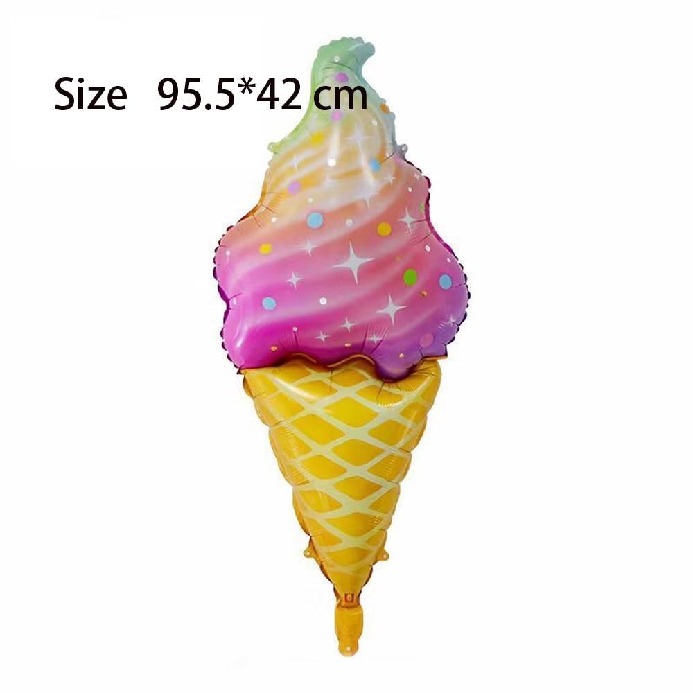 Big Heart Luxury  Decorations Ballons and  Donuts Lip Stick Ice Cream and Rainbow Style Balloons For Kids  Baby and Birthday Decorations Inflatable Helium - SJB-DIAMOND ELITES