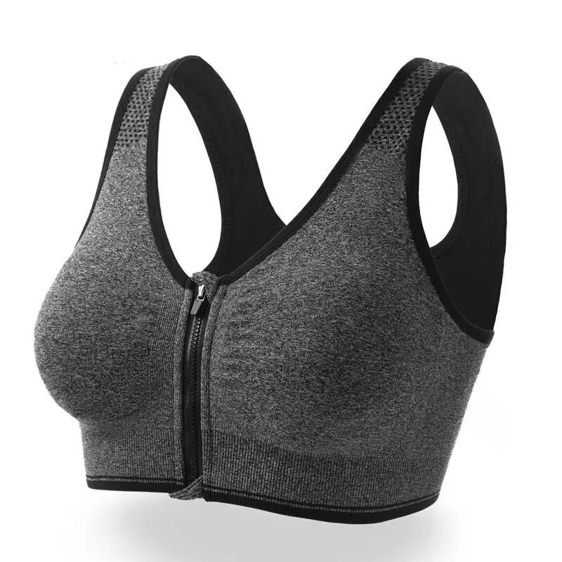 ZipFit Seamless Shockproof Bralette - Breathable Comfort - SJB-DIAMOND ELITES