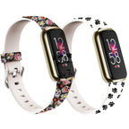 Fitbit Luxe Silicone Band - Stylish, Durable, Comfortable - SJB-DIAMOND ELITES