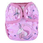 One Size Baby Cloth Diaper Cover Nappy Waterproof Double Gusset Design Adjustable Diapers For Babies