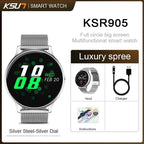 NEW Luxury Elegant Woman Bluetooth Android/ios Waterproof GPS Smart Watch With Touch Screen Sport Health Multifunctional Smart Watch - SJB-DIAMOND ELITES
