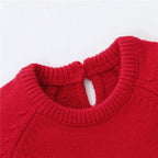 0-24M Newborn Baby Boy Girl Rompers Christmas Costumes Long Sleeve Red Santa Claus Jumpsuit For Kids