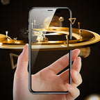 100D Curved Edge For iPhone 7 8 6 6S Plus 11 12 Pro Max Mini Screen Protector iPhone X XR XS Max Glass Full Cover Glass HD 9H Tempered Glass Screen Protector for iPhone Stevvex