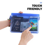 Waterproof Swimming Bag 3 Layers Water Proof Diving Beach Shoulder Waist Bag Underwater Mobile Phone Bag Case Waterproof Bag With Adjustable Waist Belt Comfortable Case For Phone Stevvex
