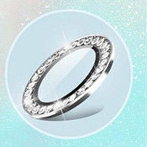 2023 New Diamond Bling Metal Ring Glass Protective Cap For iPhone 14 13 12 11 Pro Max Mini Camera Lens Circle Protector Paste Tempered Glass Camera Cover Camera Lens Protector Stevvex
