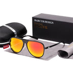 Luxury Elegent Unisex Aluminum Magnesium Sunglasses Polarized Trending Styles Black Sun glasses Sports Eyewear For Women and Men With UV400 Protection - SJB-DIAMOND ELITES