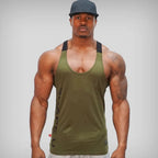 Men's Gym Stringer Tank Top