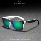 New Popular Mirror Polarized Sunglasses In Trend For Men An Woman With  Ultralight Glasses Frame Square Sport Sunglasses With  UV400 Protection - SJB-DIAMOND ELITES