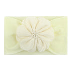 Handamde New Colorful Chiffon Flower Headband for Newborn Baby Toddler Ribbon Elastic Baby Headdress Kids Hair Band Girl Bow Knot Styling