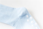 White Baby Sock Non Slip Cotton Long Socks Newborn Knee High Socks For Baby Girls Super Elastic Cute Design Stevvex