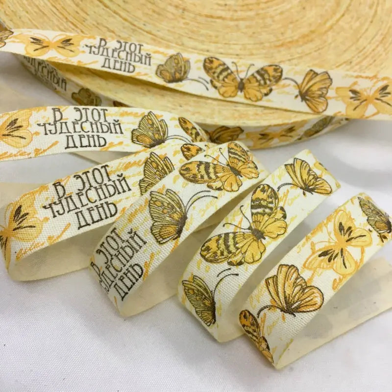 5Y 1.5cm/2.5cm Flowers Printed Cotton Floral Ribbon For Handmade DIY Craft Scrapbook Gift Packing Easter Wedding Christmas Deco Lootquake LLC