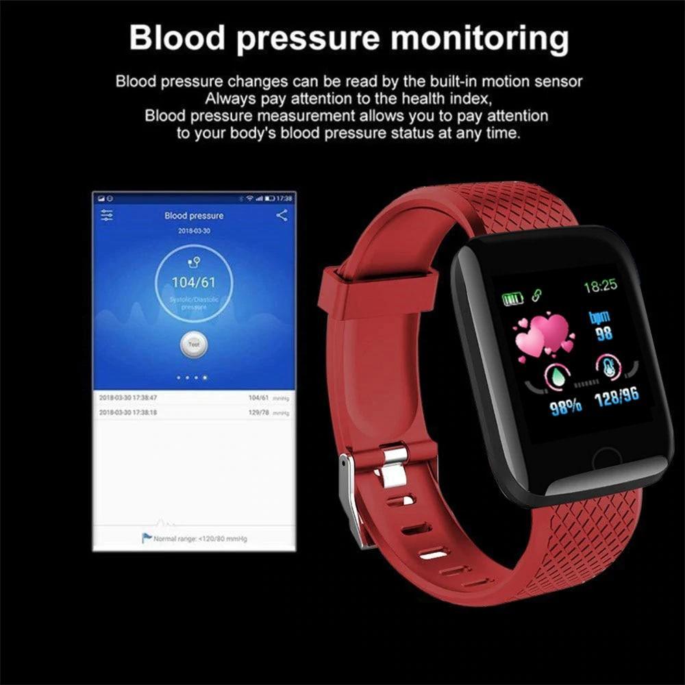 STEVVEX Smart Watch With Heart Rate Smart Monitor Wristband Sports Watches Smart Band Waterproof Smartwatch for Android iOS - SJB-DIAMOND ELITES