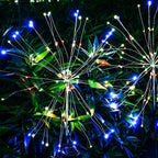 Modern Garden Luxury LED Solar Waterproof Lamp In Shape Of Tree Fireworks With Copper Wires - SJB-DIAMOND ELITES