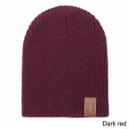 Modern Kids Girls & Boys Winter Hat Soft Warm Beanie Crochet Elasticity Knit Children Casual Warm Cap For Kids