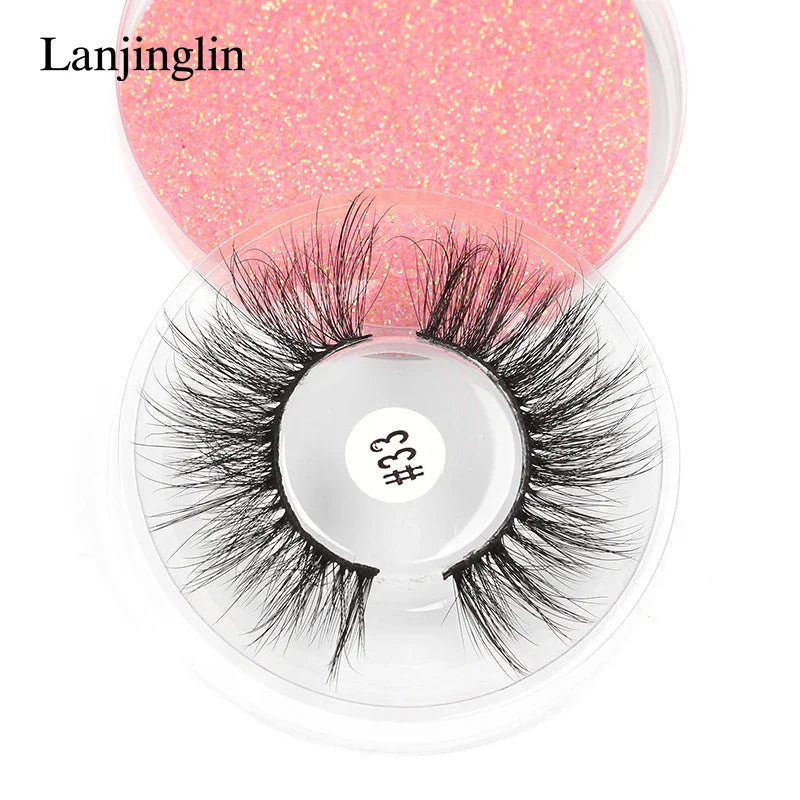 4/100 Pairs Wholesale Fake Lashes 3D Mink Eyelashes Fluffy Dramatic Lashes Cruelty Free False Eye lashes Makeup Tools maquillaje Lootquake LLC