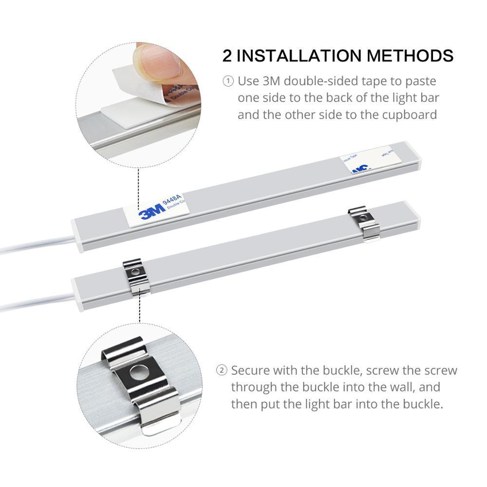 STEVVEX USB Powered Smart LED Kitchen Light with  Hand Sweep Sensor Lamp High Brightness Back light for Cabinet Wardrobes Drawer . - SJB-DIAMOND ELITES