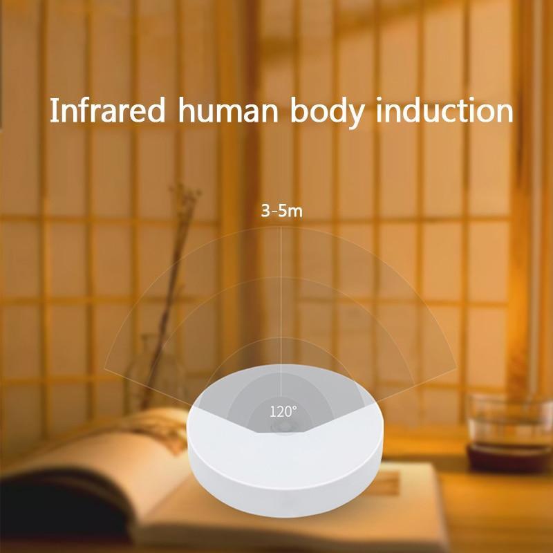 STEVVEX latest 2020 Night Lamps With active Motion Sensors  Warm/White Night Lights easily accessible in home as kids Night Light as for Kitchen/ Cabinet/ Wardrobe with functional purposes - SJB-DIAMOND ELITES