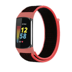 Fitbit Charge 5 6 Nylon Velcro Band - Durable Comfortable Strap - SJB-DIAMOND ELITES