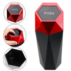 YOSOLO Mini Garbage Bin Trash Bin Car Trash Can for Car Home Bedroom Office Portable Car Dustbin with Lid Interior Accessories Lootquake LLC