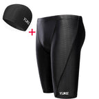Men Swim Shorts Waterproof Goggles & Ear-plug Cap - SJB-DIAMOND ELITES