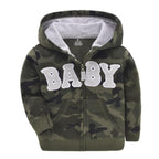 Luxury Printed New Trend Newborn Baby Hooded  Cotton Sweater For Baby Girl/boys In Elegant Modern Luxury Style With Unicorn