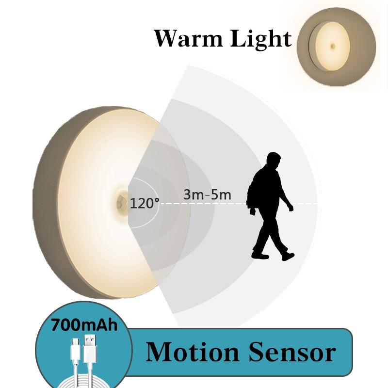 STEVVEX latest 2020 Night Lamps With active Motion Sensors  Warm/White Night Lights easily accessible in home as kids Night Light as for Kitchen/ Cabinet/ Wardrobe with functional purposes - SJB-DIAMOND ELITES