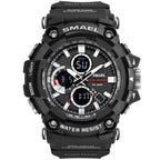 Men's  Sports Watches Top Brand Luxury Military Quartz Watch Men Waterproof 50M Shock  Digital Whats Relogio Masculino - SJB-DIAMOND ELITES